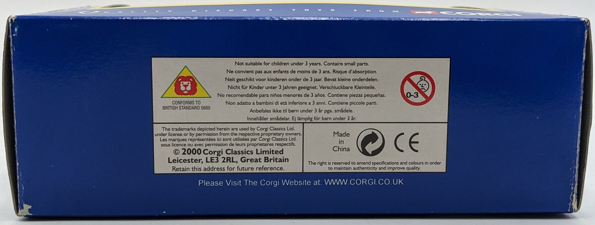 Corgi 32301 Diecast London Route Master Double Decker Bus Red