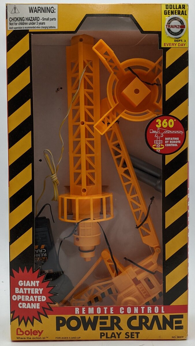 Boley 36376 Plastic Battery Operated Power Crane