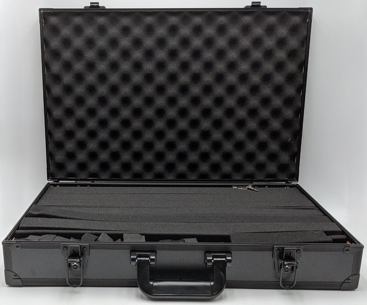 Model Train 441-8541 HO Scale Hard Sided Attache Style Train Storage Briefcase