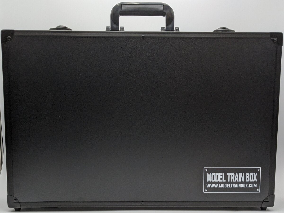 Model Train 441-8541 HO Scale Hard Sided Attache Style Train Storage Briefcase