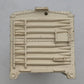 Lionel 3472-61 Eggshell Milk Car Shell Assembly with Aluminum Doors