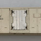 Lionel 3472-61 Eggshell Milk Car Shell Assembly with Aluminum Doors