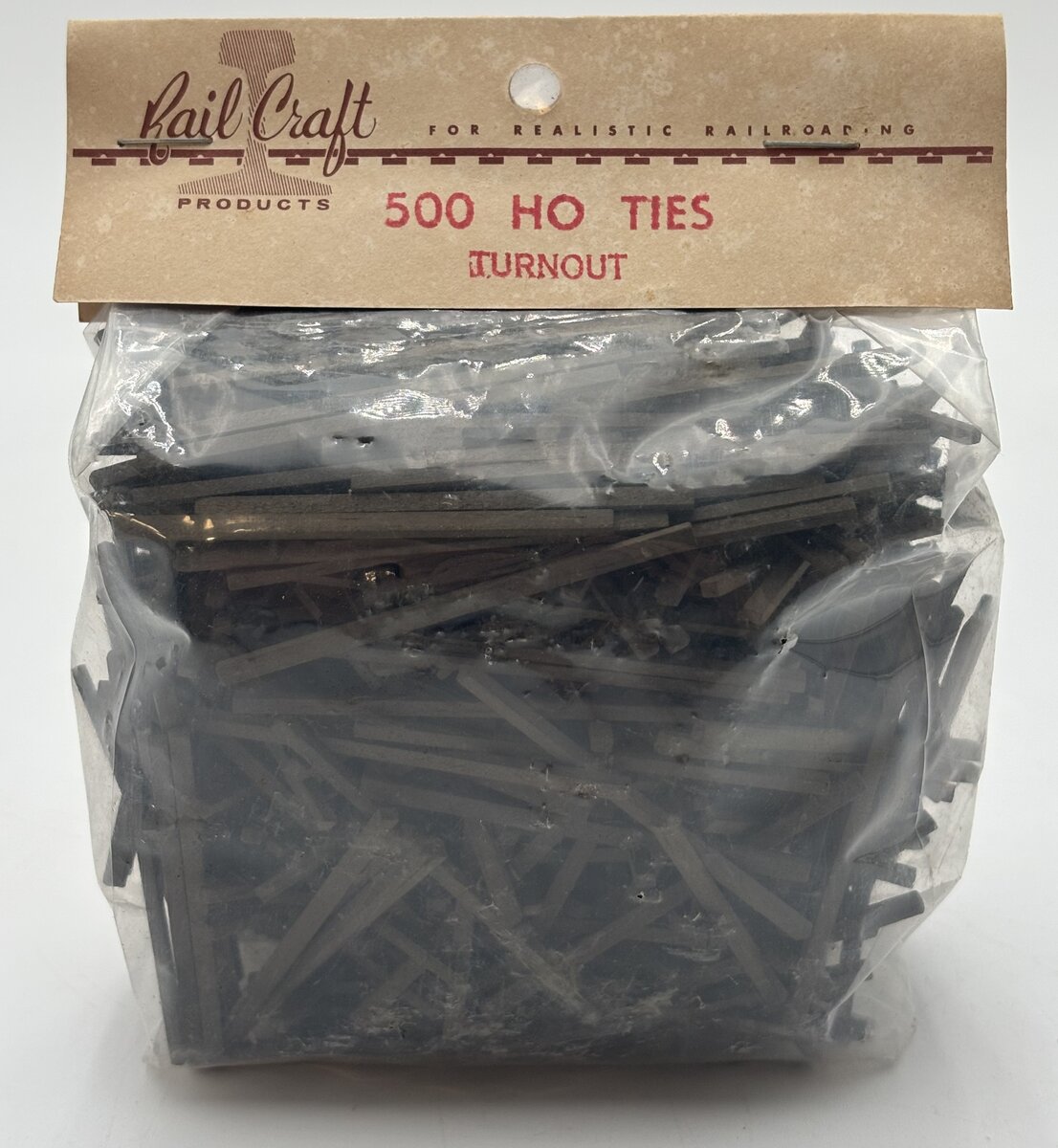 Rail Craft 500 HOn3 Wood Turnout Ties
