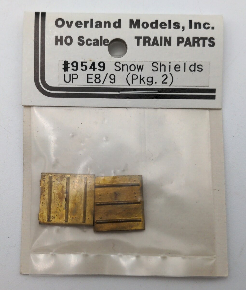 Overland 9549 HO Scale Brass Snow Shields UP E8/9