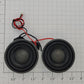 Lionel 38155-536 O Gauge 16 Ohm 2W 40mm OD Baby Fat Boy Speaker (Set of 2)