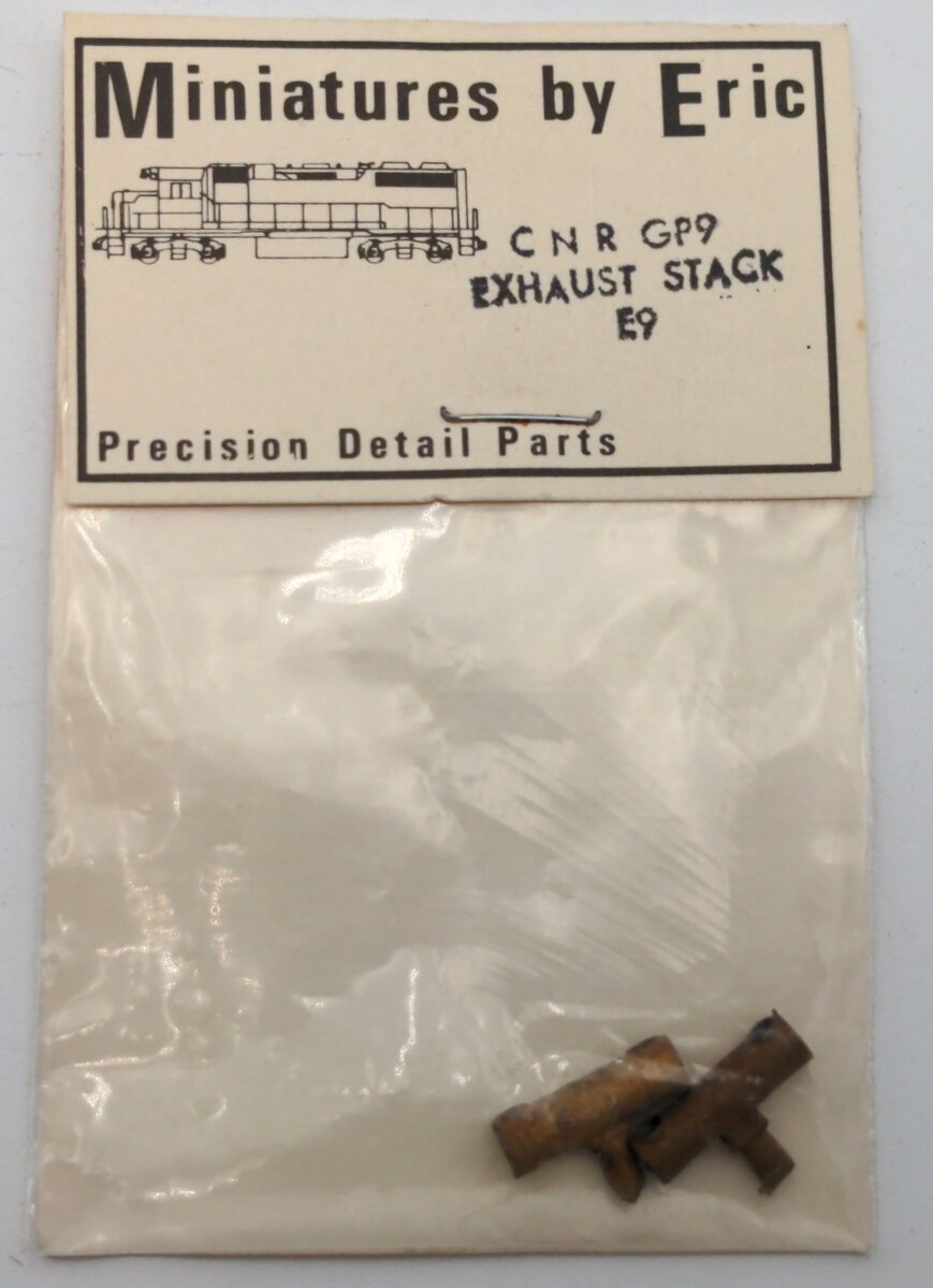 Miniatures By Eric E9 HO Scale CNR GP9 Exhaust Stack