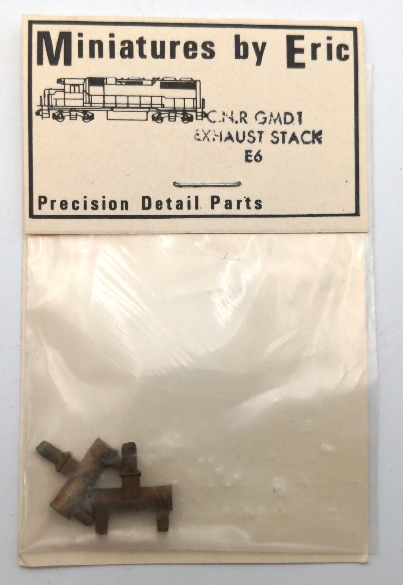 Miniatures By Eric E6 HO Scale CNR GMD1 Exhaust Stack