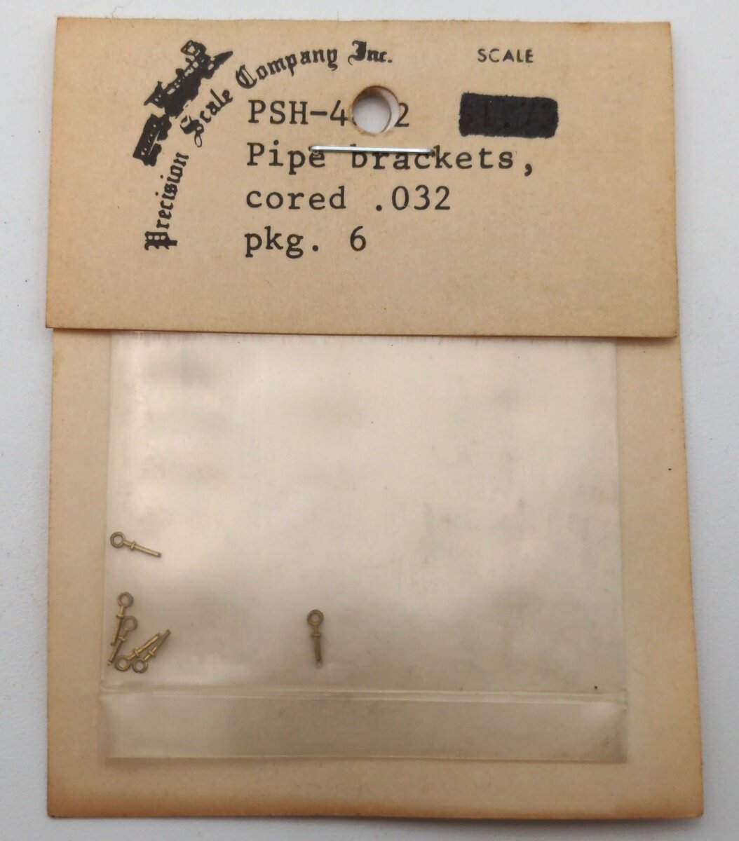 Precision Scale Co. 4892 Pipe Brackets Cored .032