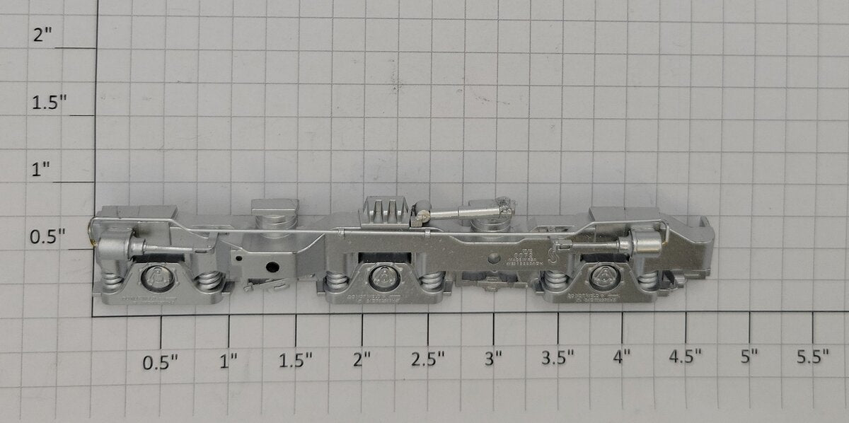 Lionel 28350-774 O Gauge Diecast ES44AC Silver Left Front/RR Truck Side Frame