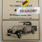 Williams Brothers 546 HO Scale Chevy Pickup Plastic Kit 1932