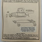 Williams Brothers 546 HO Scale Chevy Pickup Plastic Kit 1932