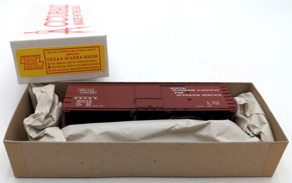 Accurail 16032 HO D.S.S.& A 40' U.S.R.A Boxcar 1950 Oxide W S.S. Herald & Slogan