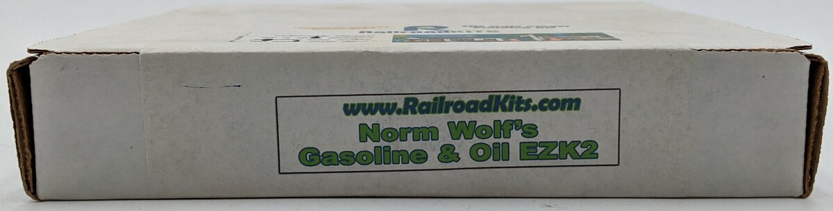 Railroad Kits HO Scale Norm Wolf's Gasoline & Oil EZK2 Building Kit