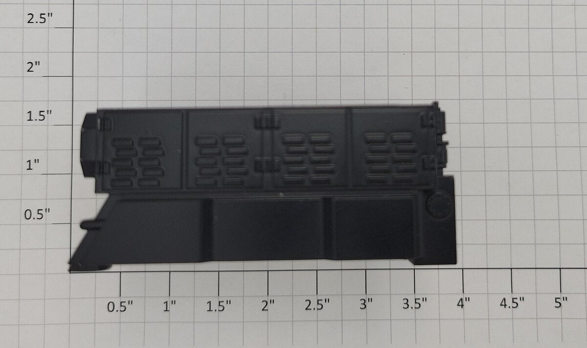 Lionel 2133740-285 O Diecast Legacy UP Greyhound Veranda Turbine Black Fuel Tank