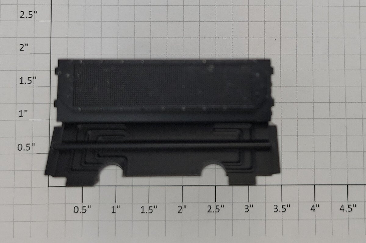 Lionel 2133740-285 O Diecast Legacy UP Greyhound Veranda Turbine Black Fuel Tank