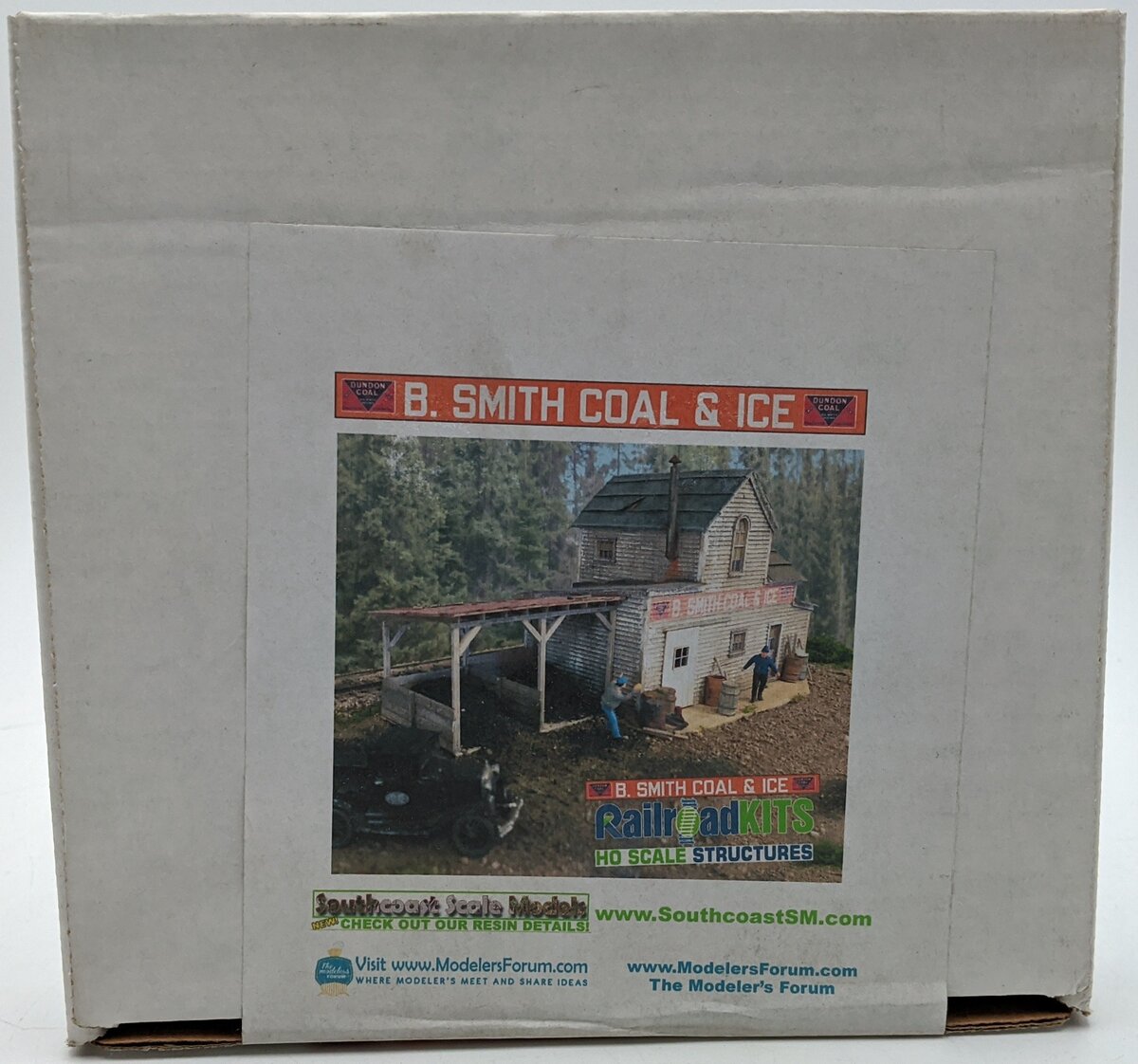 Railroad Kits HO Scale B. Smith Coal & Ice Building Kit