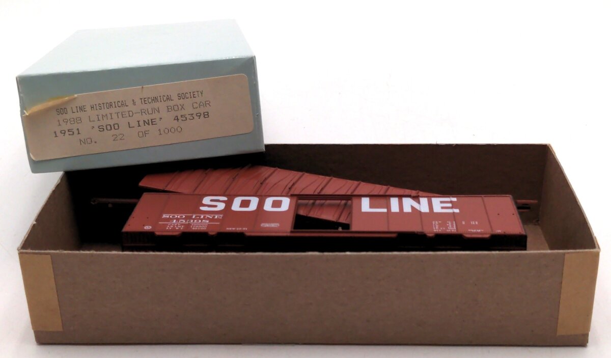 Front Range 45398 HO Scale SOO Line 1988 Limited Run Box Car Kit