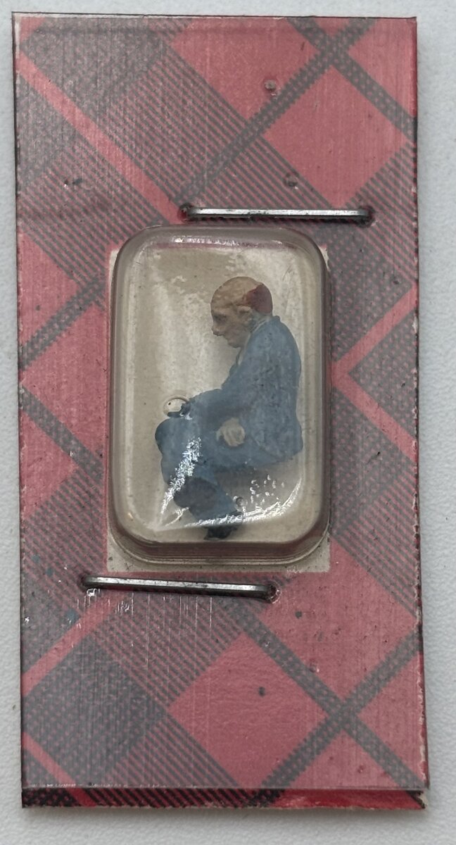 Campbell Scale Models 1220-120 HO Old Man Asleep Figure