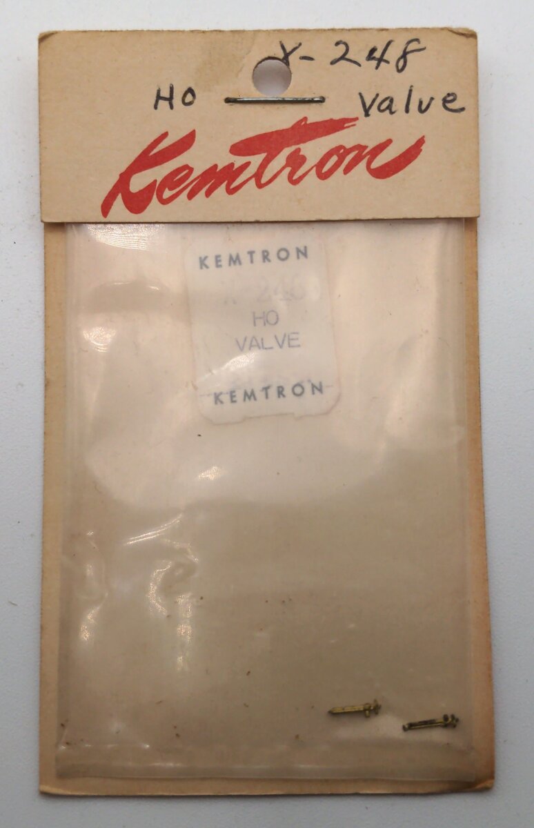 Kemtron X-248 HO Scale Valve