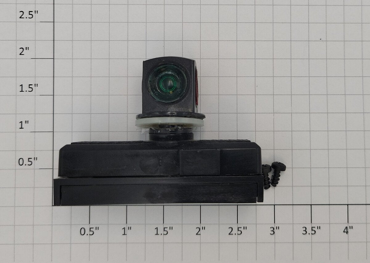 LGB 12040-25 G Scale Track Turnout Red/Green Lighted Switch Lantern