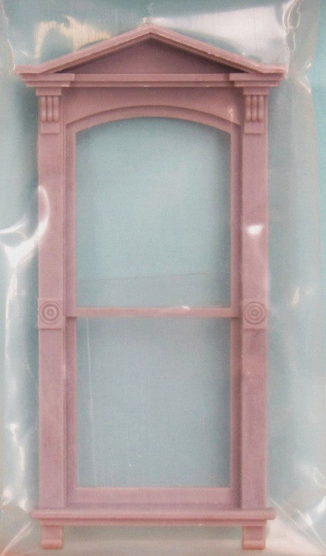 Grandt Line 3924  G - 1/2” Scale Victorian Window With Triangular Pediment
