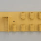 Lionel 82568-4 Tan Passenger Car Interior Seating Insert with Two Bathrooms