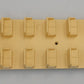 Lionel 29044-20 O Repainted Tan UP 21" Vista Dome Passenger Car Rear Interior