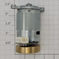 Lionel 28381-601 O Diesel Legacy Liondrive DC Motor w/ Flywheel & M4VS Sensor