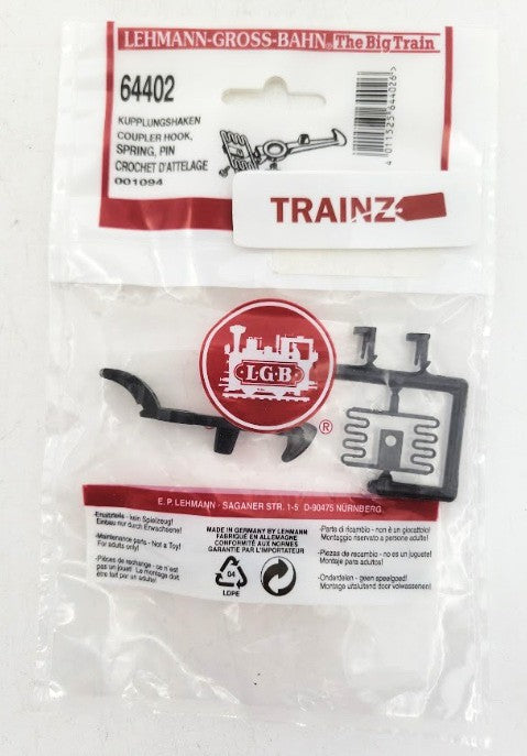 LGB 64402 G Scale Coupling Hook Spring Pin