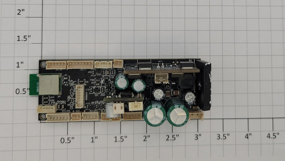 Lionel LCP2-2233420 Legacy Command Module 5 PCB Circuit Board Revision C