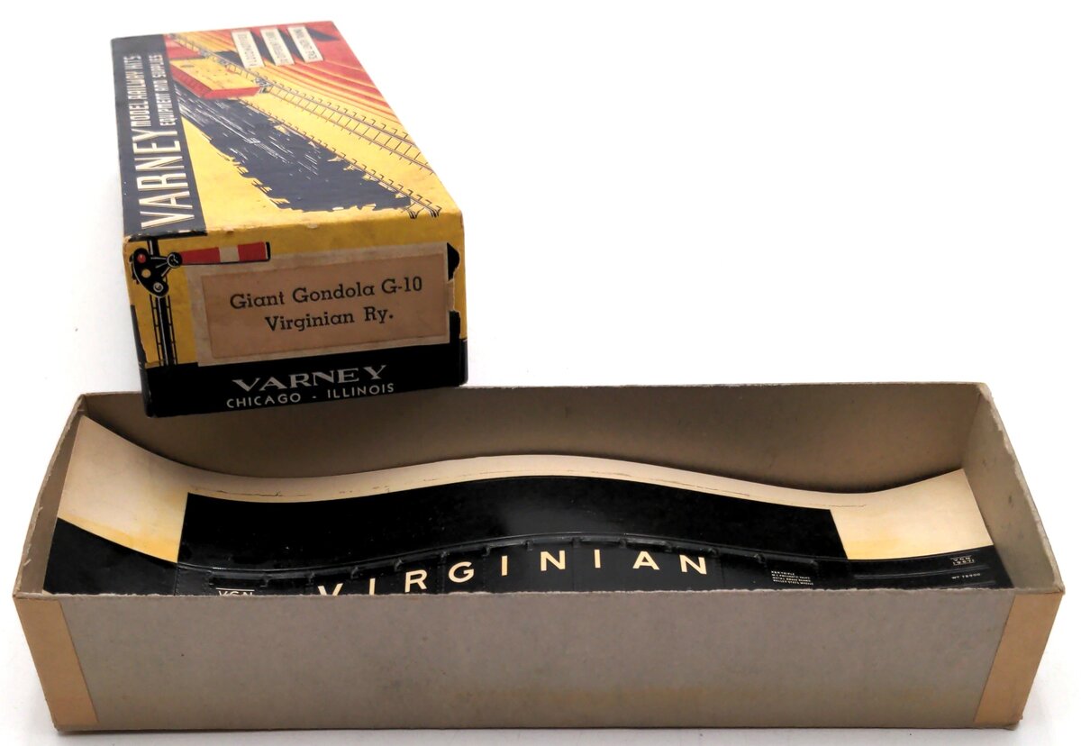 Varney G-10 HO Scale Giant Gondola Virginian Railway Kit