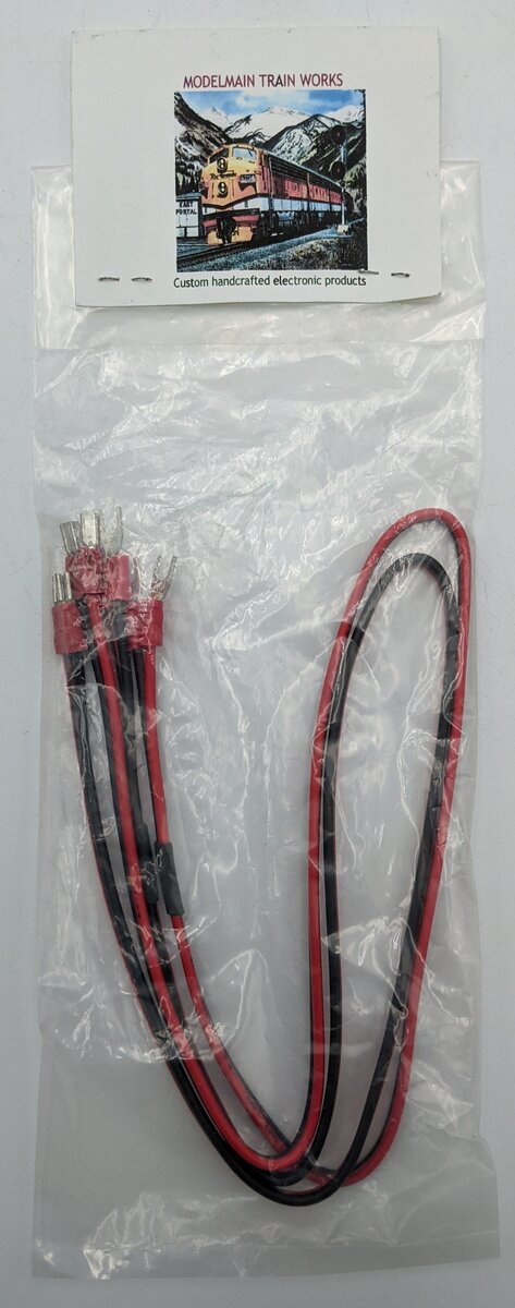 Modelmain Train Works S125-35 Lionel Type Transformer/TPC Power Cables (2-Pack)