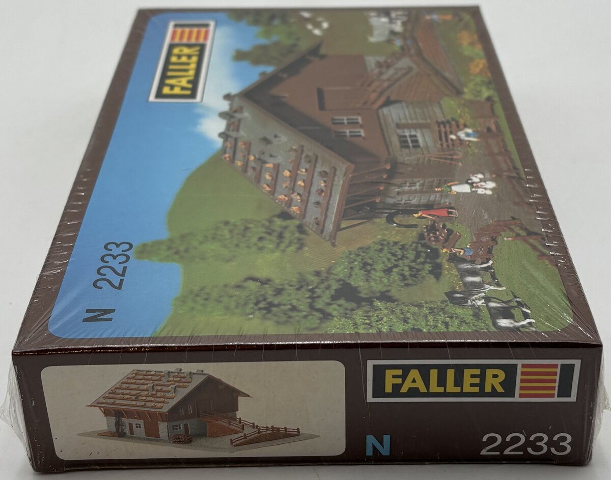 Faller 2233 N Scale Barn Building Kit