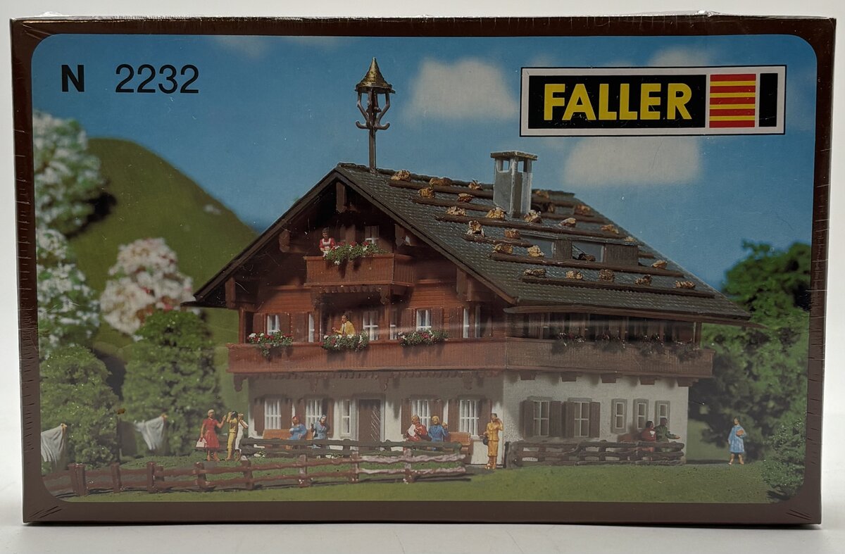 Faller 2232 N Scale Alpine Farm House Kit