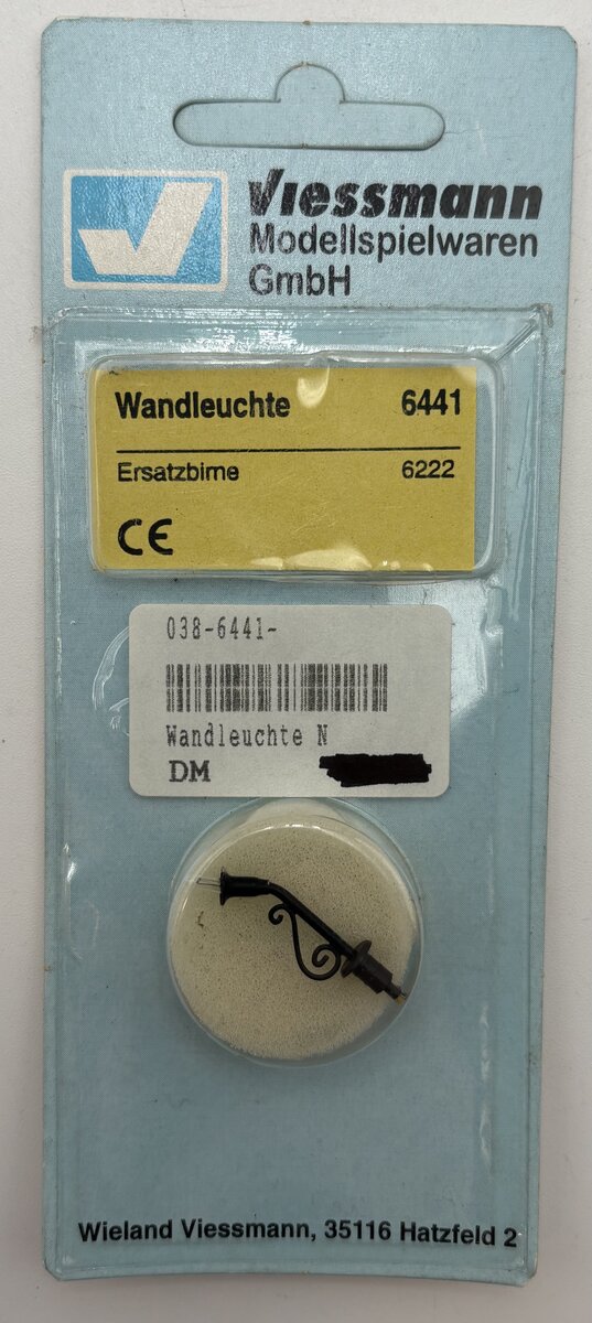 Viessmann 6441 N Scale Wall Light Replacement Light