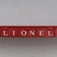 Lionel 6822-1 Red Plastic Searchlight Car Frame with Brake Wheel