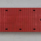 Lionel 6822-1 Red Plastic Searchlight Car Frame with Brake Wheel