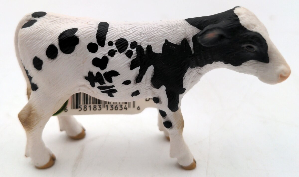 Schleich 13634 Holstein Calf Black