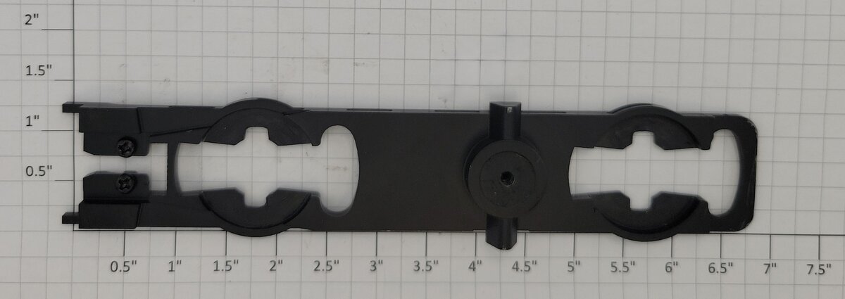 Lionel 2133510-4 Diecast Black Veranda Turbine Truck Spanner Frame #4501