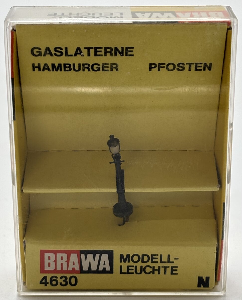 Brawa 4630 N Scale Gas Street Lamp