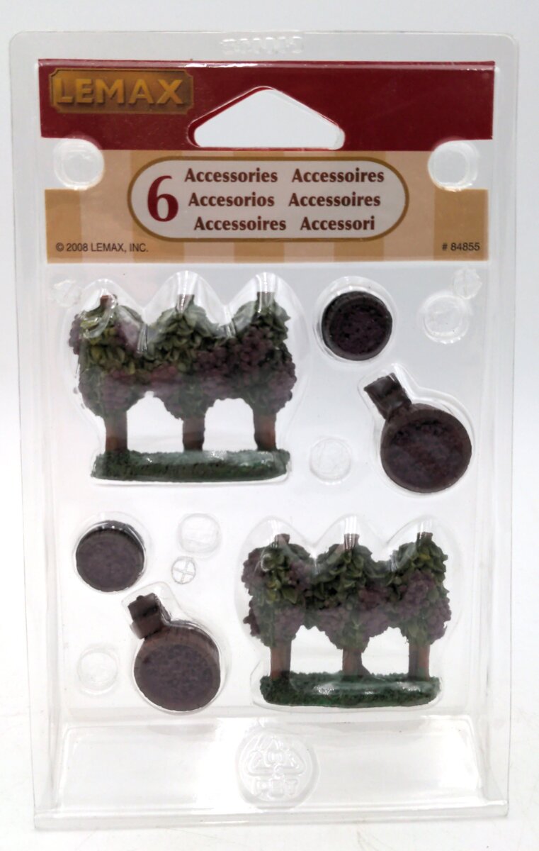 Lemax 84855 Vineyard Grape Set