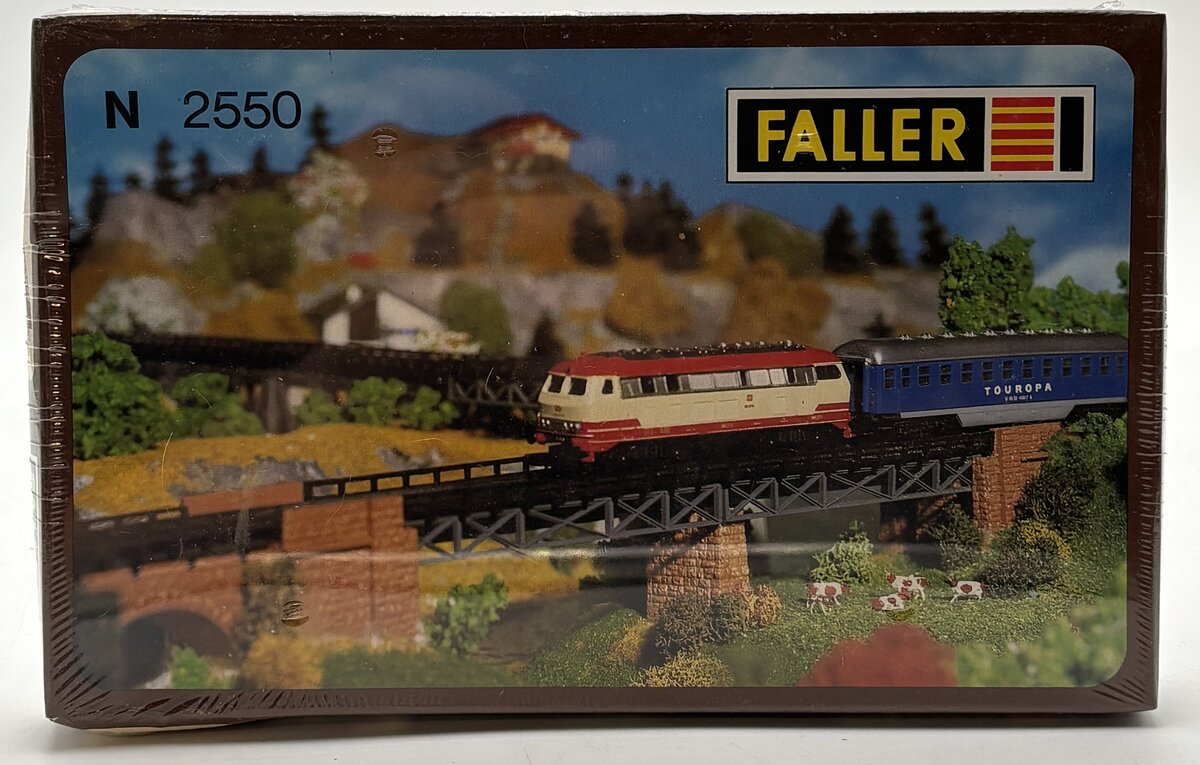 Faller 2550 N Scale Bridge Abutment And Support Kit