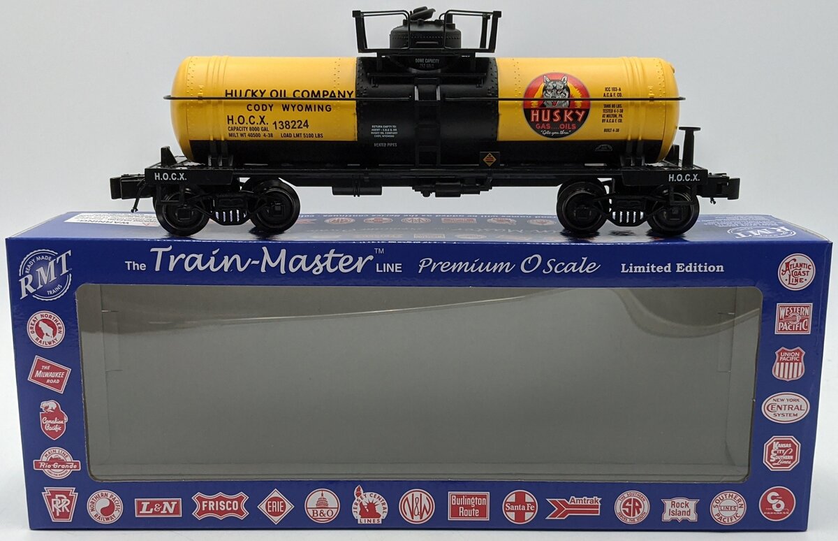 RMT 96899-53 O Gas & Oil Legends Husky Oil Tank Car - Trainz Exclusive