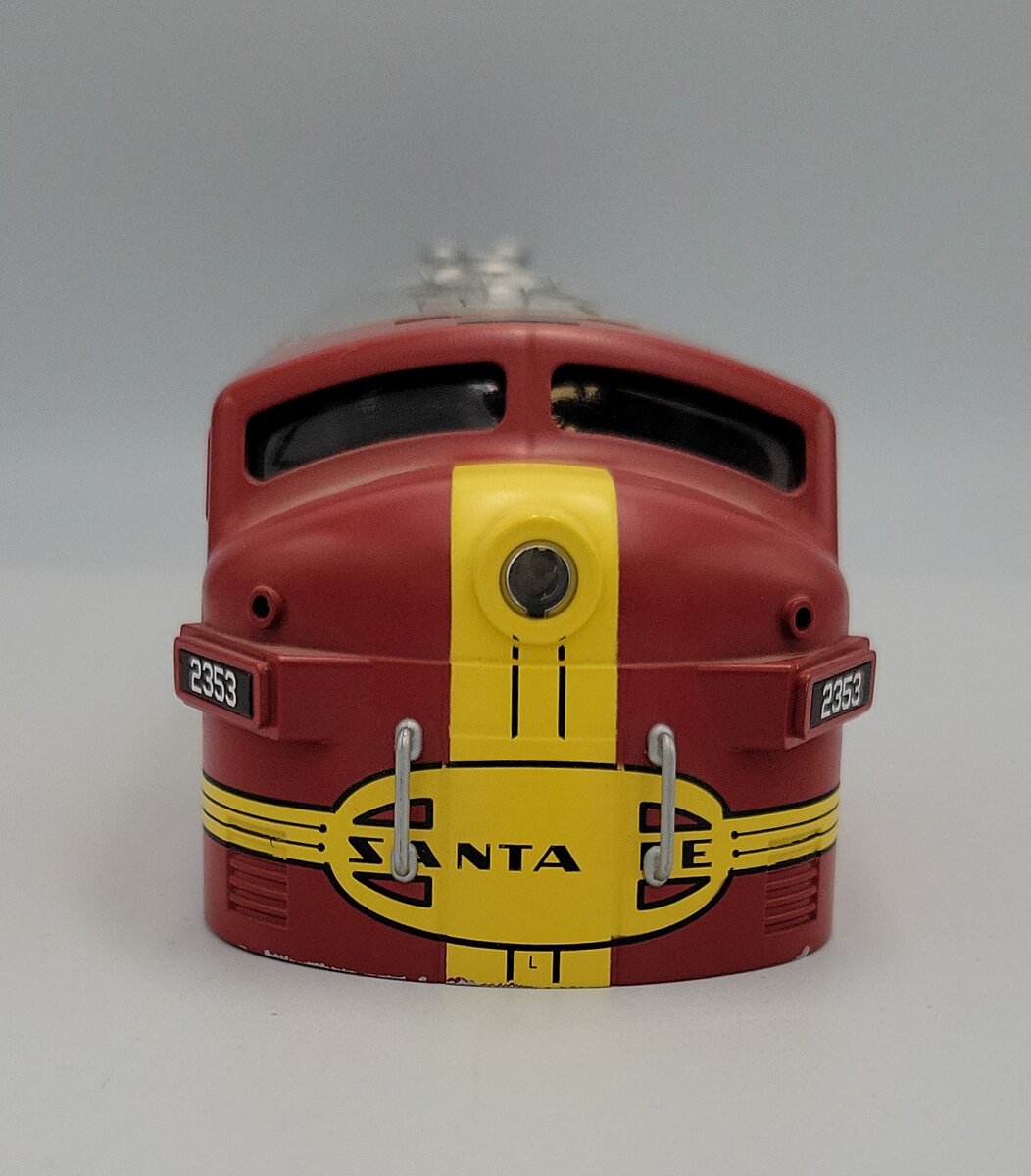 Lionel 2022120 Lionchief Santa Fe F3 Diesel Shell #2353 w/ Antenna