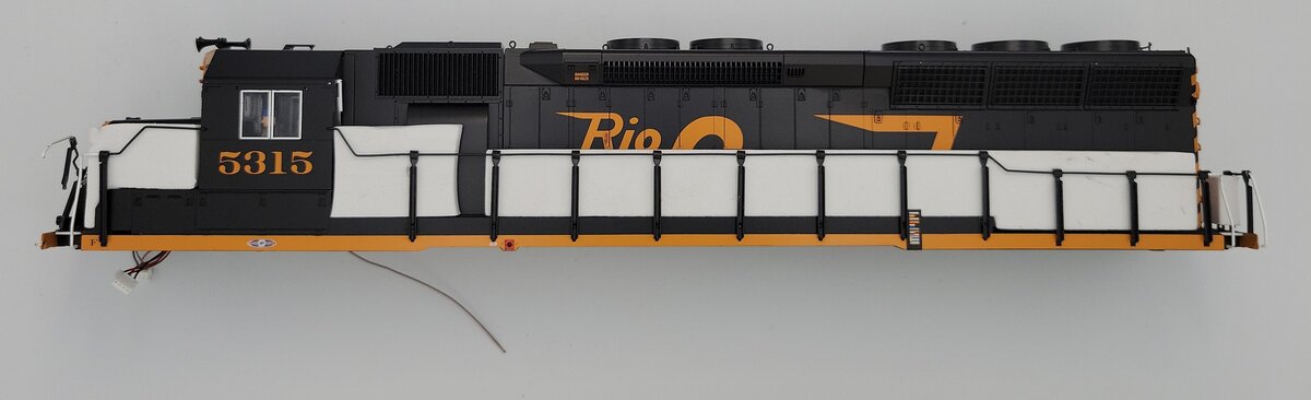 Lionel 5315-1 Denver & Rio Grande SD45 Diesel Locomotive Body Shell #5315
