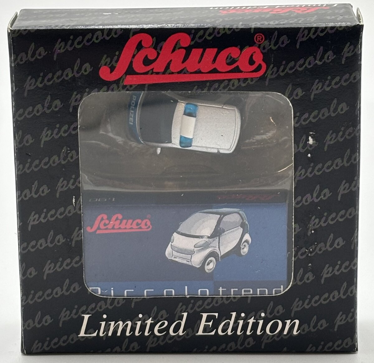 Schuco 05603 1:90 Smart City Coupe Hamburg Police