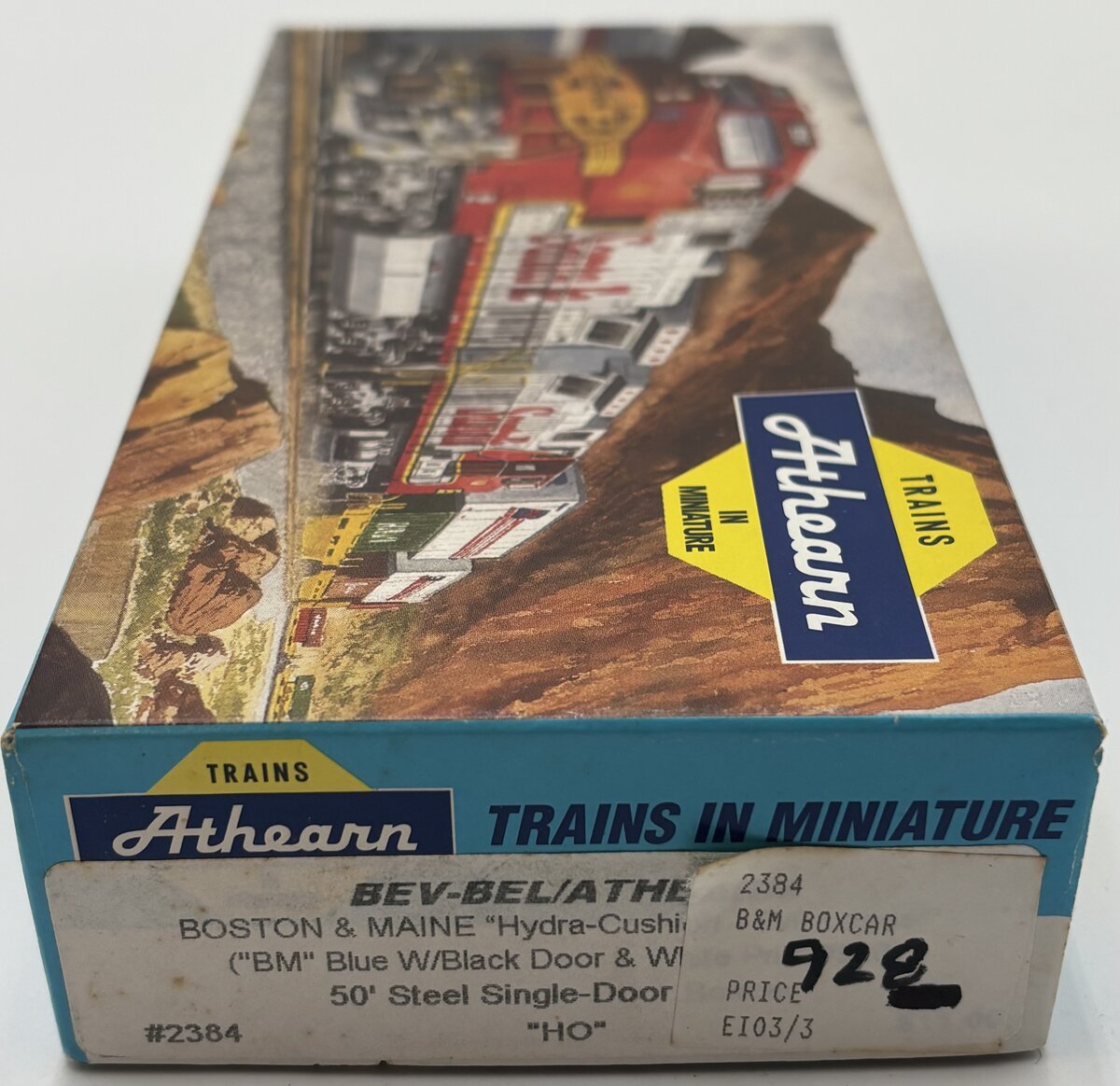 Athearn 2384 HO Bev-Bel Boston & Maine 50' Box Car Kit