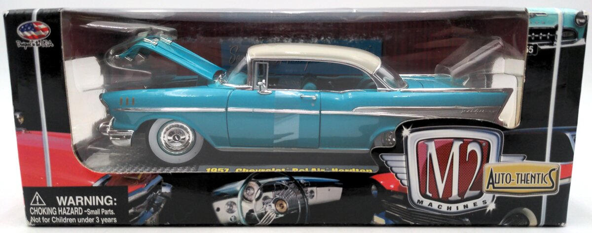 M2 Machines 40200 1:24 Scale 1957 Chevrolet Bel Air Hardtop
