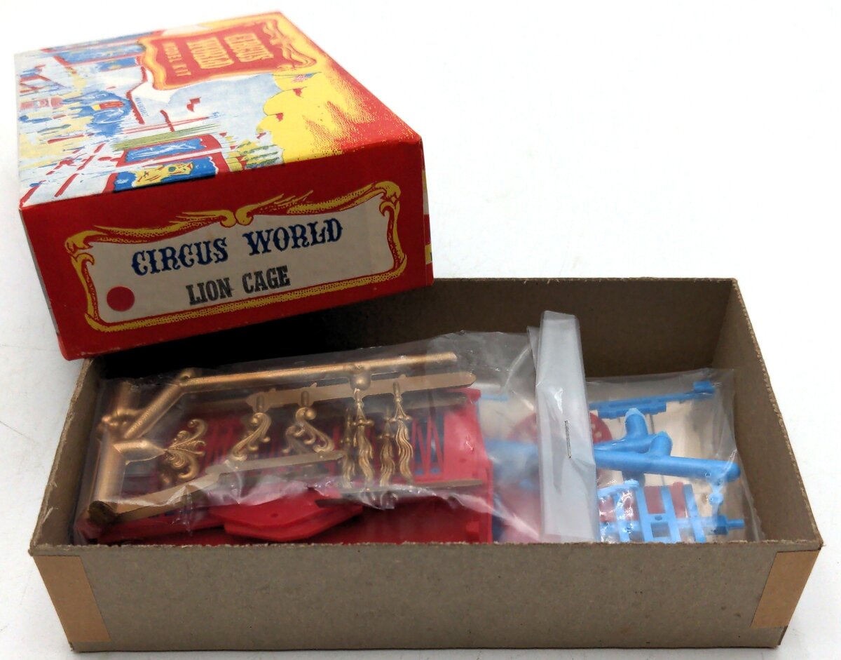Circus World O Scale Horse Drawn Lion Cage