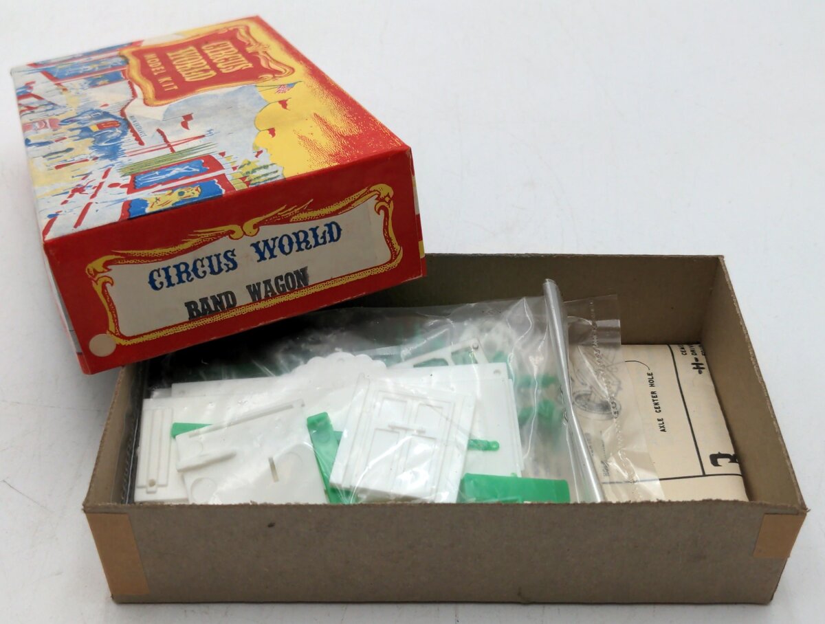 Circus World O Scale Horse Drawn Band Wagon Model Kit